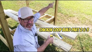 How to Build a Chicken Coop: Bringing the Structure to Life — Part 2 & 3! 🐓