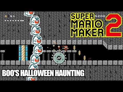 Super Mario Maker 2 - Course World | Boo's Halloween Haunting [Nintendo Switch]