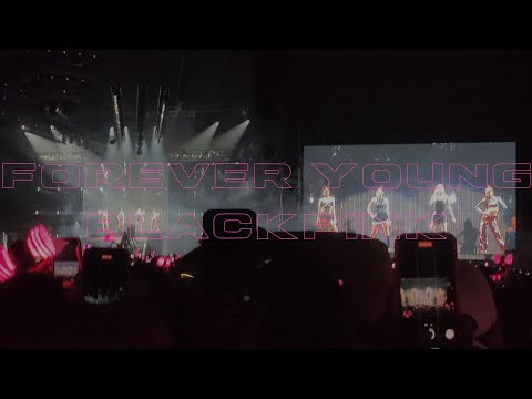 'FOREVER YOUNG' - BLACKPINK [BORN PINK WORLD TOUR SINGAPORE DAY1] [FANCAM] [4K]