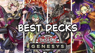 Those are the TOP TIER DECKs in YGO GENESYS right now!!
