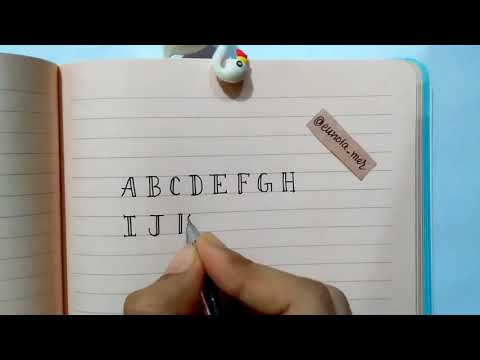 Calligraphy fonts - for beginners