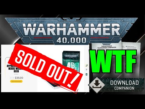 Another MASSIVE Loss for Games Workshop... TRUTH About Warhammer 40000 Pariah Nexus Missions #New40k