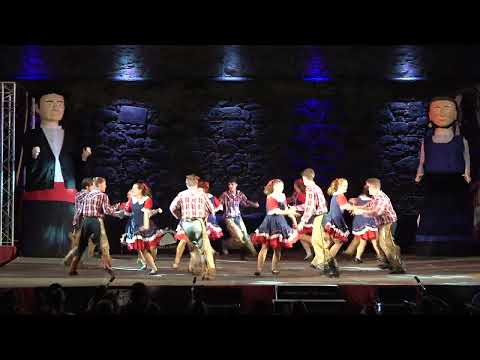 USA's folk dance: Hoedown, Ben-ranner duet & Tag