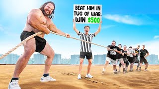Beat the World's Strongest Man in Tug of War, Win $500