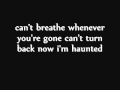 Taylor Swift - Haunted(acoustic version) with lyrics