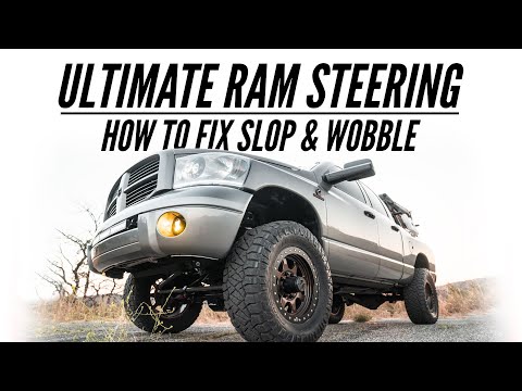 How To Fix Loose Ram Steering and Death Wobble THE RIGHT WAY!
