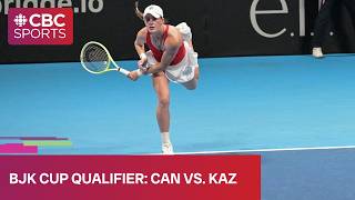 Billie Jean King Cup Qualifier: Match 1 - Kayla Cross (Canada) vs. Yulia Putintseva (Kazakhstan)