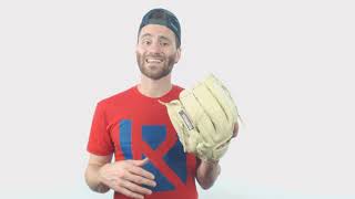 Video thumbnail: Nokona American Kip 12" Baseball Glove: A-1200BL