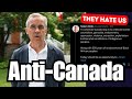 Anti-Canada Leftist gets demolished by patriots on Canada Day!