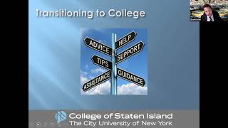 College of Staten Island Parent Orientation - Spring 2021