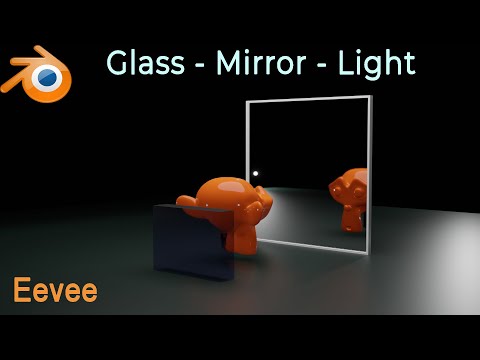 Learn Blender with me 4 - Miror, Glass and Light - 155