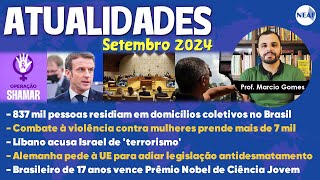 Atualidades para Concursos Públicos NEAF | Setembro de 2024