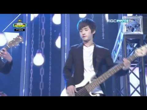 FT island "120221 Show Champion" FT Island "Severely" No.1 Encore- HD