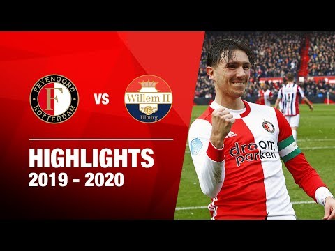 Feyenoord Rotterdam 2-0 Willem II Tilburg