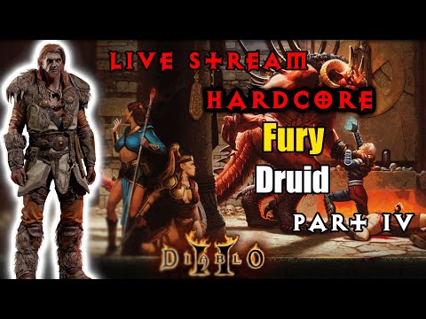 SSF Hardcore Werewolf Fury Druid Diablo 2 Resurrected