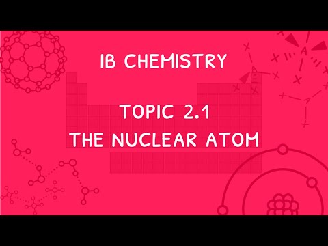 IB Chemistry Topic 2.1: Atoms, Isotopes And Ions & The Mass Spectrometer