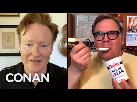 Andy’s Pre-Taped Reactions To Conan’s Monologue Jokes | CONAN on TBS