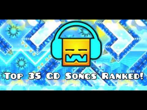 Ranking the Top 35 Geometry Dash Levels by Their SONG 🎵