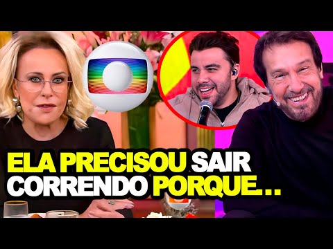 ANA MARIA BRAGA TEM CRISE AO VIVO NA GLOBO E PÂNICO ANALISA TUDO