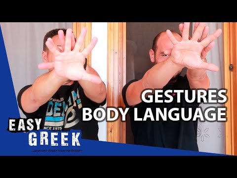 Greek Hand Gestures & Body Language | Easy Greek 77