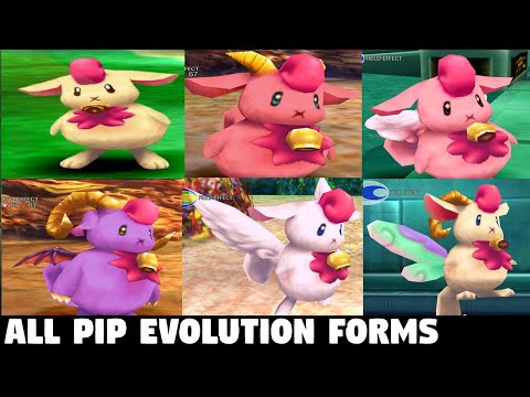 ALL Pip Evolution Forms - Chrono Cross Remaster: The Radical Dreamers Edition