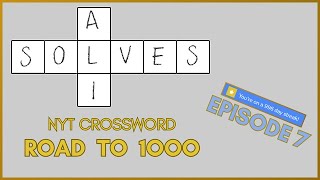 Regular dude tries to reach a 1000 streak on the NYT Crossword: Episode 7