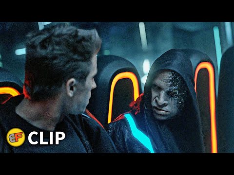 Sam Flynn Enters the Grid Scene | Tron Legacy (2010) IMAX Movie Clip HD 4K