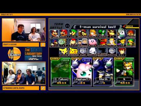 S@LT #90 | Giraffe & Cascade vs Ozymandias & Metal Reaper - Round Robin - SSBM Doubles