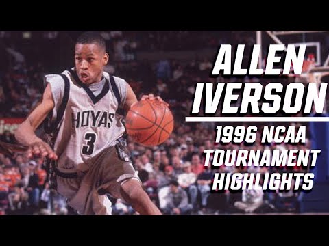Allen Iverson: 1996 NCAA tournament highlights