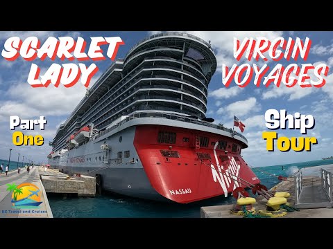 Virgin Voyages Scarlet Lady Ship Tour - Dining, Entertainment, Activities