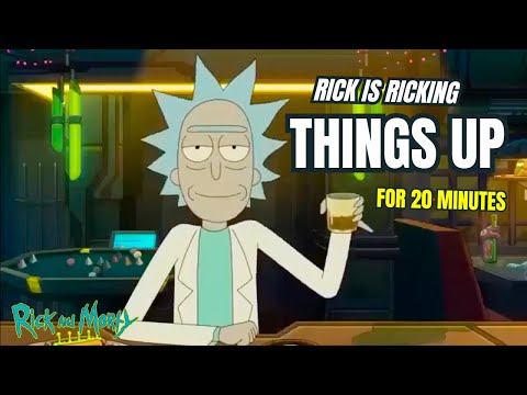 Rick is Ricking Things up for 20 Minutes (Funniest Rick Moments Ever) | Rick and Morty
