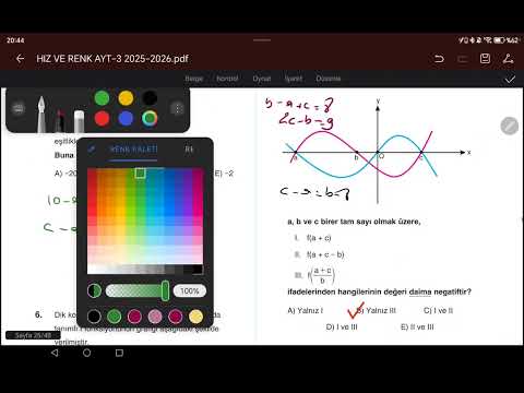 HIZ VE RENK AYT3 (en azından denedim...)