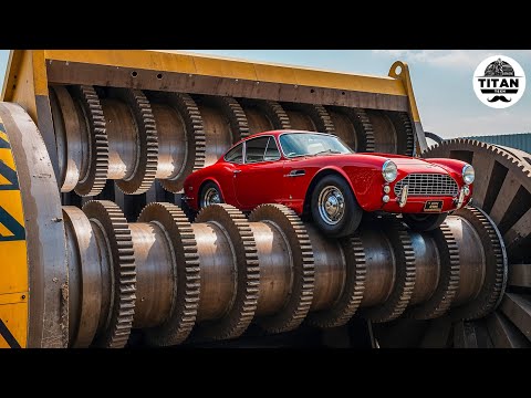 Most Insane Shredding Machines That Destroy Everything | Fastest Car Crushers in Action! #6