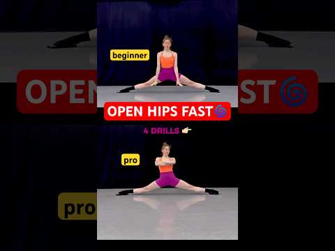 YouTube · Flex with Olha — Mau bisa sentuh lantai di posisi middle split? Coba 4 gerakan ini buat buka pinggul dan latih...