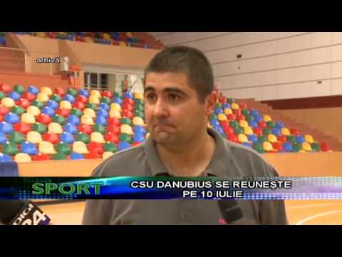Știre Etv/ 29.06.2017 – CSU DANUBIUS SE REUNEȘTE PE 10 IULIE