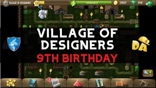 Village of Designers | 9th Birthday #2 | Diggy's Adventure