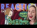 **FIRST TIME WATCHING** RICK AND MORTY  | 1x3 ANATOMY PARK | TV SHOW REACTION