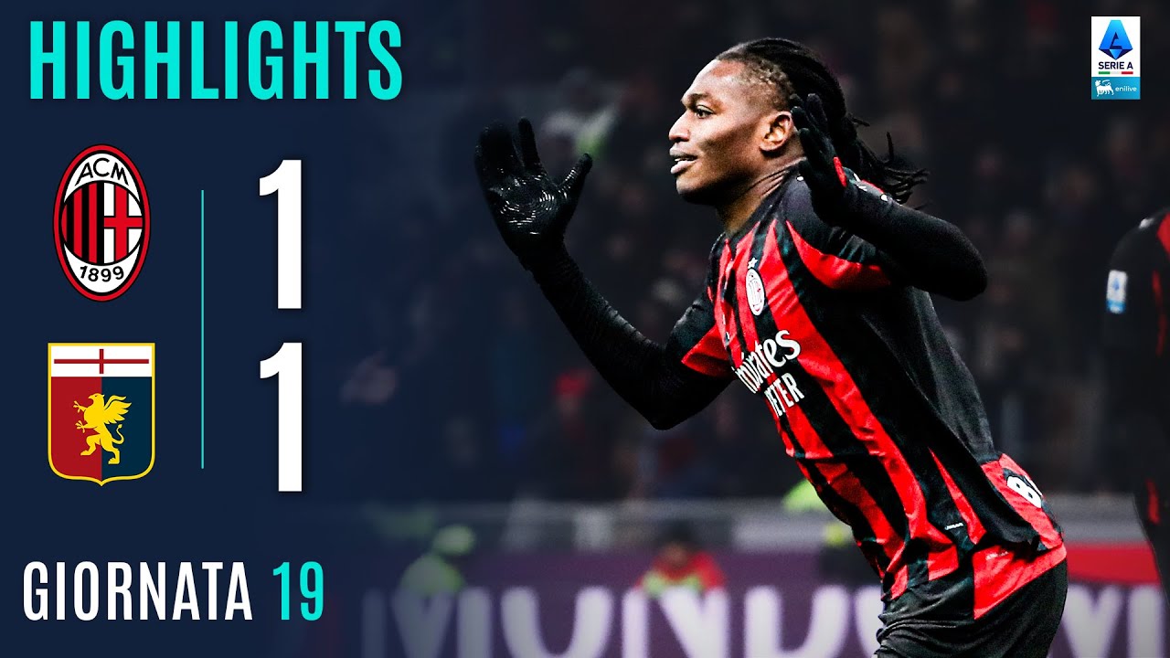 MILAN-GENOA 1-1 | HIGHLIGHTS | 19ª GIORNATA | SERIE A ENILIVE 2025/26