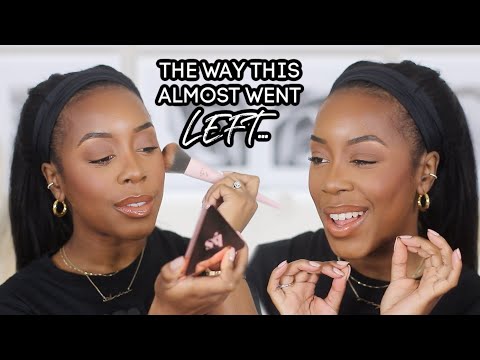 TRYING SEPHORA'S FIRST BLACK-OWNED *CLEAN BEAUTY* BRAND | LYS BEAUTY FIRST IMPRESSION | Andrea Renee