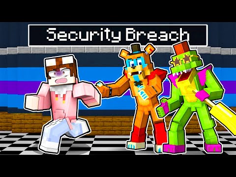 HO PASSATO 1 NOTTE CON FNAF SECURITY BREACH SU MINECRAFT!
