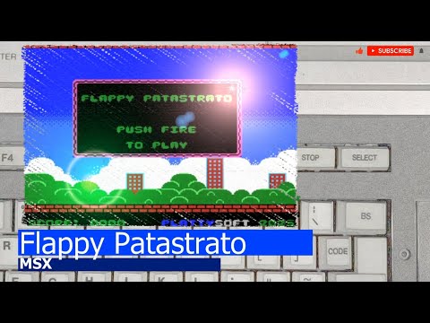 Flappy Patastrato (2025, MSX, Platty Soft)