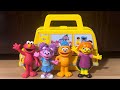 Sesame Street Elmo Abby Cadabby Rudy Julia Sings Barney Friends Theme Song