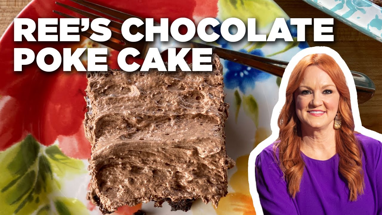 Ree Drummond's Decadent Chocolate Poke Cake | The Pioneer Woman | Food Network