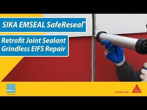 Retrofit Joint Sealant System for EIFS - Sika Emseal SafeReseal® Field Installation Video