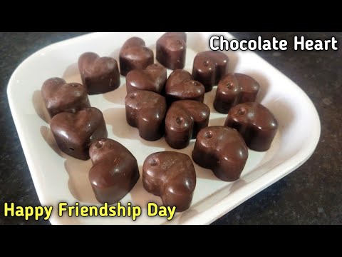 Happy Friendship Day  | Friendship Day Special Chocolate Heart | home made chocolate