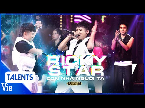 RICKY STAR bắt trend đi đường quyền, quẩy banh nóc với bản rap "CON NHÀ NGƯỜI TA" vòng 3 Rap Việt