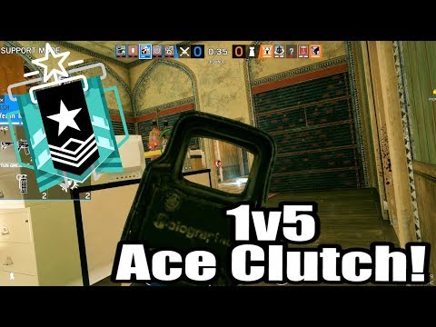 1v5 Ace Clutch! Platinum Ranked Highlight