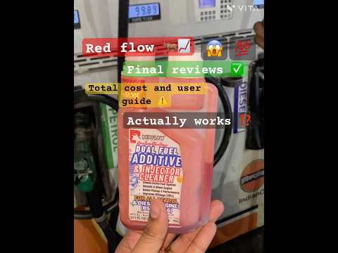 Red flow fuel additive final trial ⚠️ #redflow #fueladditives #petrol #milage #injectorcleaner #car