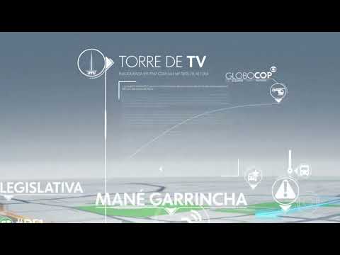 Vinheta de abertura do DF1 40 Anos na Globo Brasília (2023)