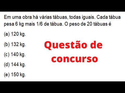 [PASSO A PASSO] Questão de concurso público  matemática raciocínio lógico